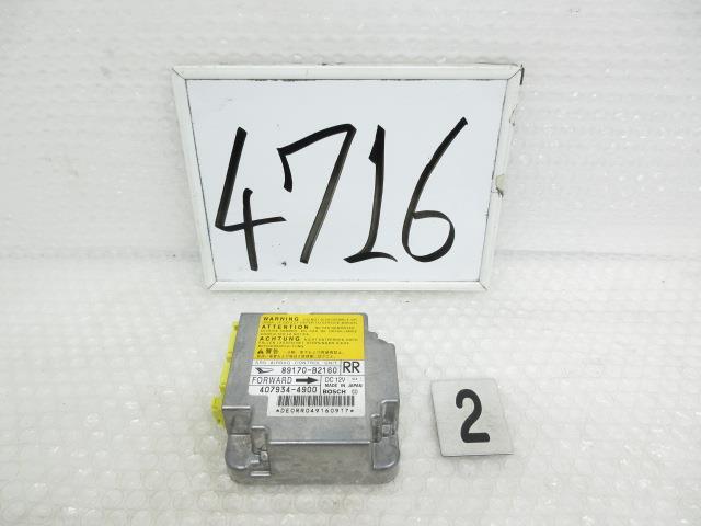 16年 ムーヴラテ DBA-L550S (2)エアバックコンピューター 407934-4900 89170-B2160 200573 4716拍卖