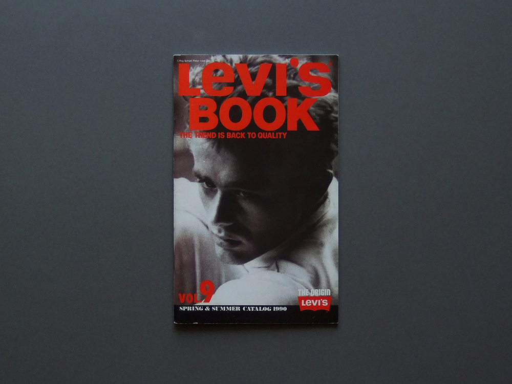 【カタログのみ】LEVI'S BOOK VOL.9 SPRING & SUMMER CATALOG 1990 検 リーバイス ブック 春夏 ジェームス・ディーン 90年代 当時物 冊子拍卖
