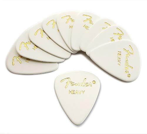【中古】 Fender フェンダー ピック×10枚 ティアドロップ HEAVY-WHT拍卖