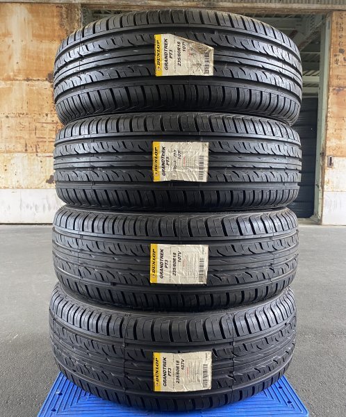 【法人宛限定送料無料】DUM-404 DUNLOP 235/60R18 107V GRAND TREK PT3 4本セット 2021年製拍卖