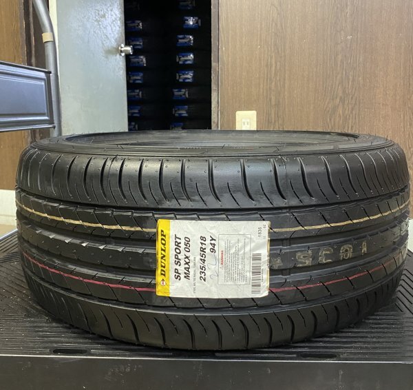 【法人宛限定送料無料】DUM-342 DUNLOP 235/45R18 94Y SP SPORT MAXX050 1本のみ 2022年 日本製拍卖