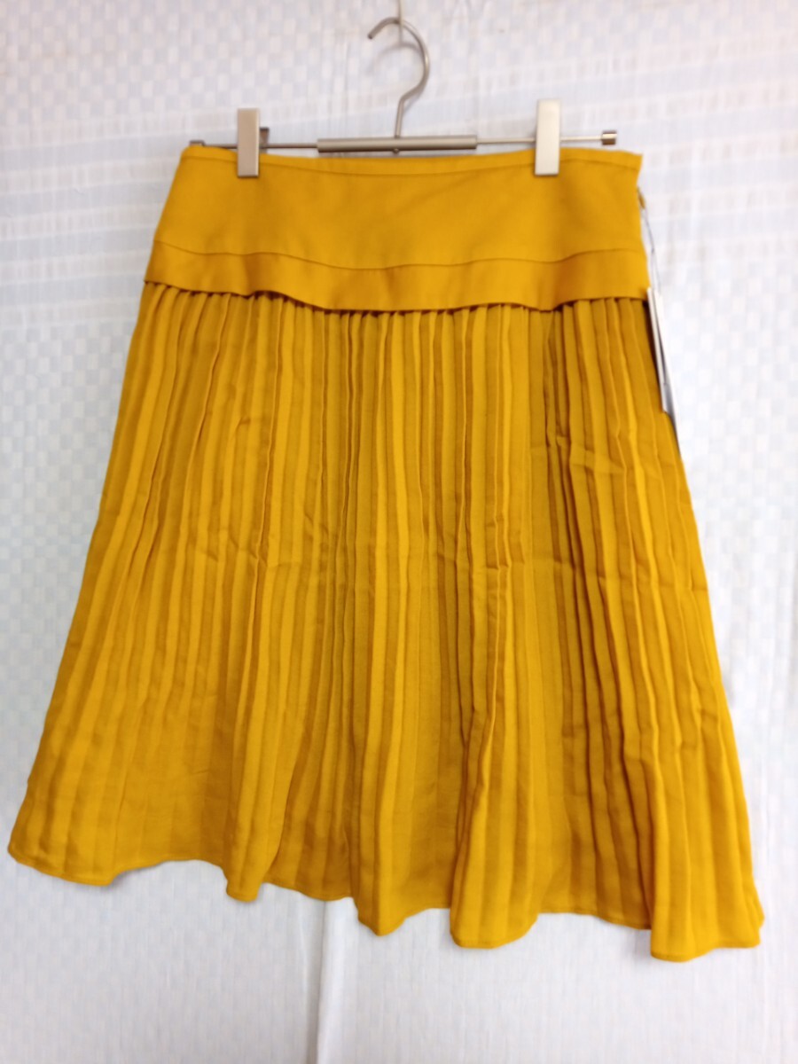 12249 ★★ LAUTREAMONT プリーツスカート サイズ2 定価18000円 新品拍卖