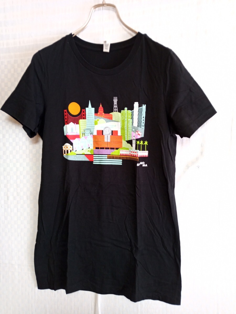 12313 ★★ BELLA シティプリント Tシャツ サイズXL 黒拍卖