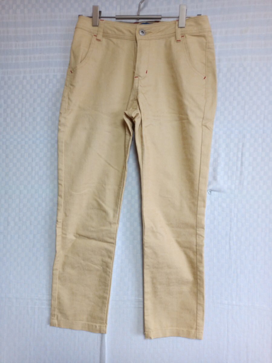 12059 ★★ アーノルドパーマー Golf ストレッチパンツ S ベージュ拍卖
