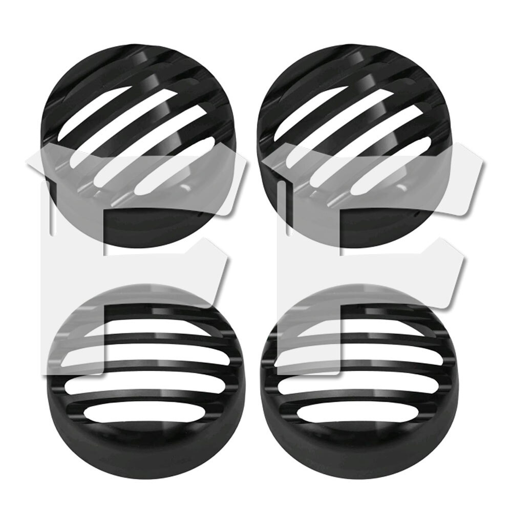 送料無料● ハーレー スポーツスター XL1200 883 アイアン 16-20 フロント/リア ウインカー カバー グリル アルミ素材 ライト保護 パーツ拍卖