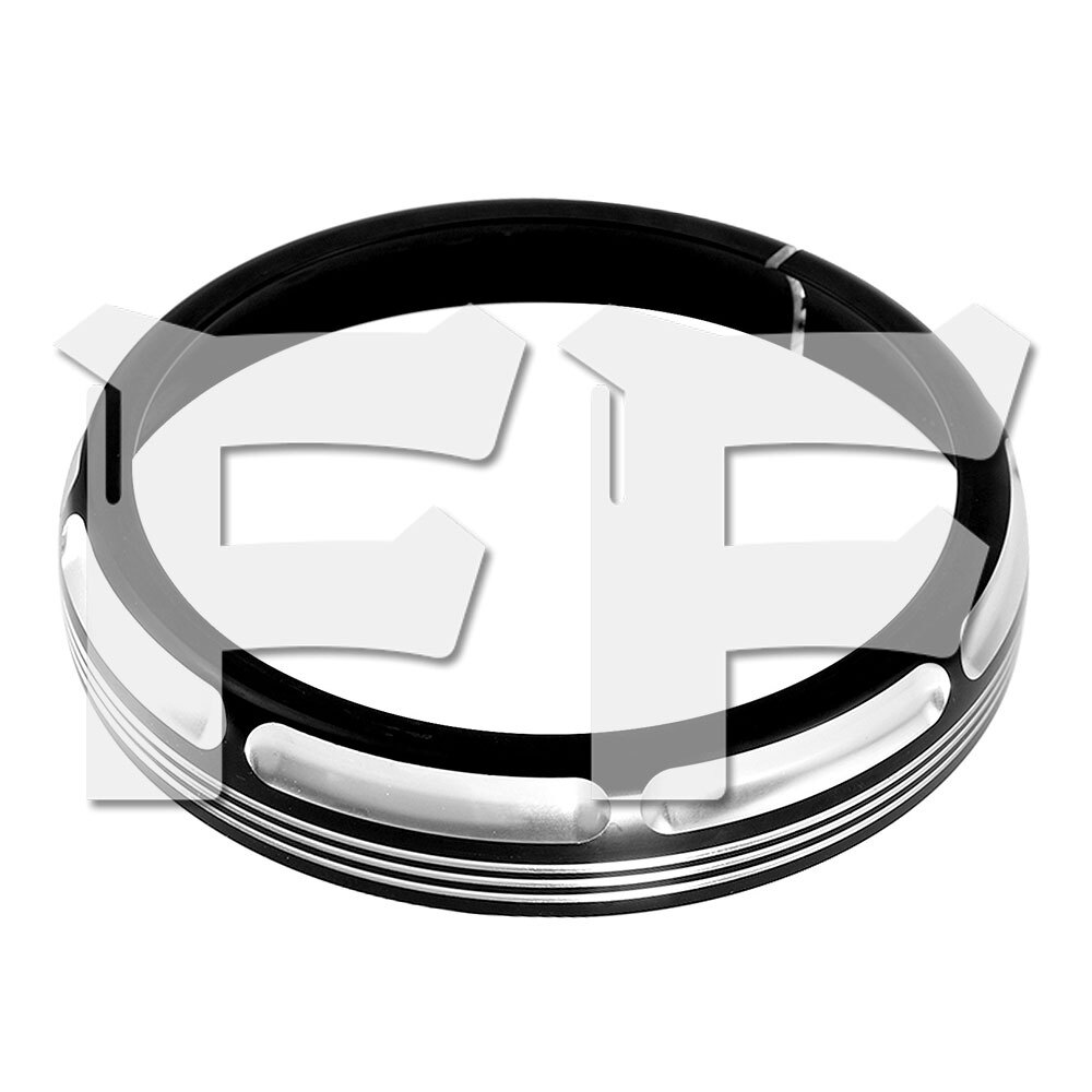 ハーレー ツーリング 7インチ ヘッドライト グリル カバー ブラック/シルバー オートバイ バイク カスタム パーツ拍卖