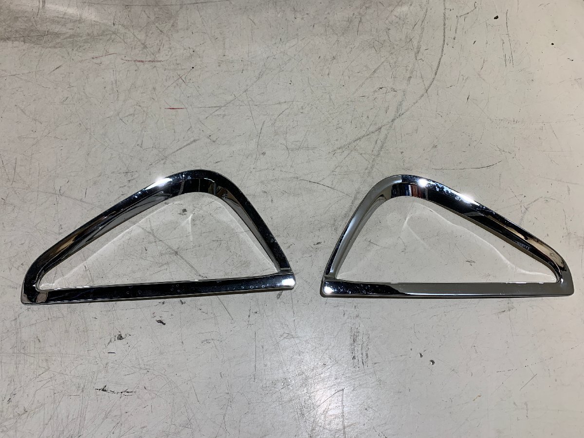 TOYOTA トヨタ プリウス 50系 フォグランプ メッキガーニッシュ フォグ ランプ ガーニッシュ フロント ライト シルバー メッキ 外装拍卖