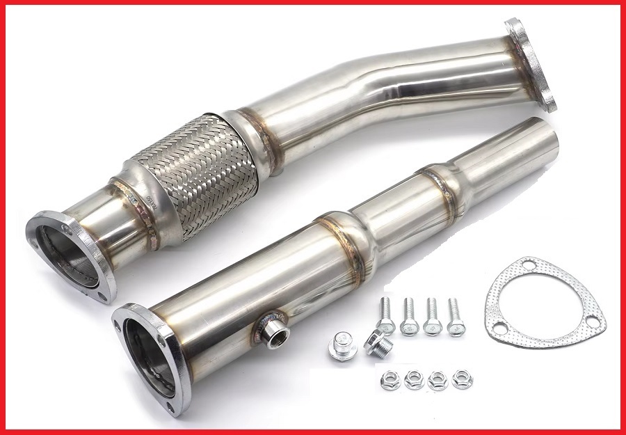 1セット限定特価 特価☆ フォルクスワーゲン VW ニュービートル 1.8Lターボ ステンレス ダウンパイプ 触媒 ストレートパイプ 1999-2005拍卖