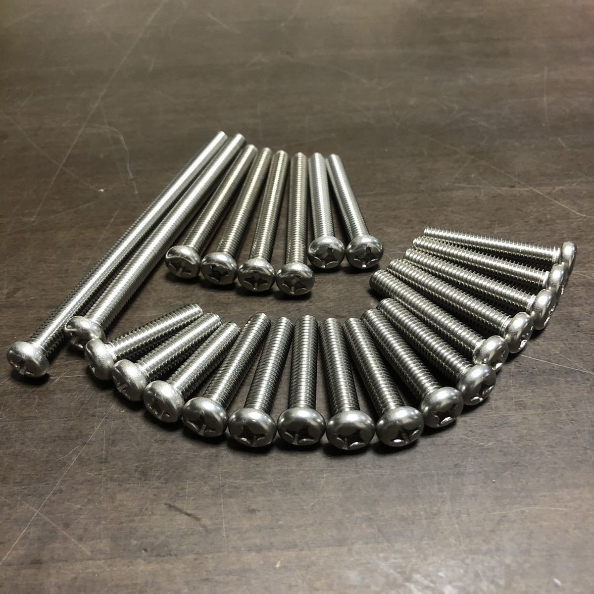 KH250 KH400 エンジンカバーボルト ステンレス ナベボルト プラスネジ 安心の日本製 1台分セット マッハ ケッチ SUS 304 XM7材拍卖