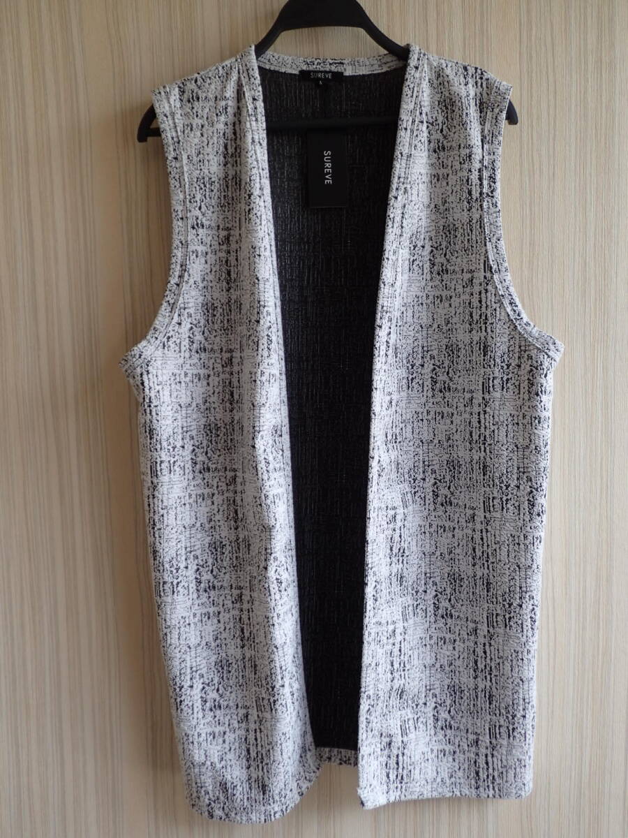 ◆アベイル シュリーブ ジレ ベスト モザイク スラブ テクスチャー◆拍卖