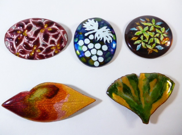 σ 七宝焼 ブローチ 2way ペンダントトップなど 5点 まとめて σ 七宝 七宝焼き おまとめ拍卖