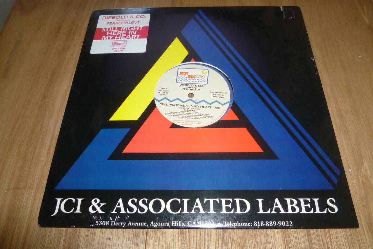 未開封 )) 12” DIEBOLD & CO. Featuring PERRI HALEVY // STILL RIGHT HERE IN MY HEART拍卖