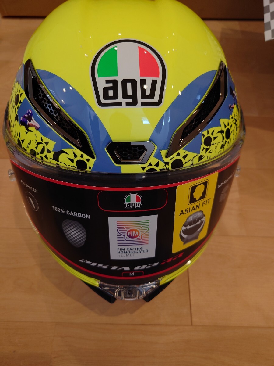 Agv PISTA GP RR 017 ROSSI MISANO Mサイズ 250521A拍卖