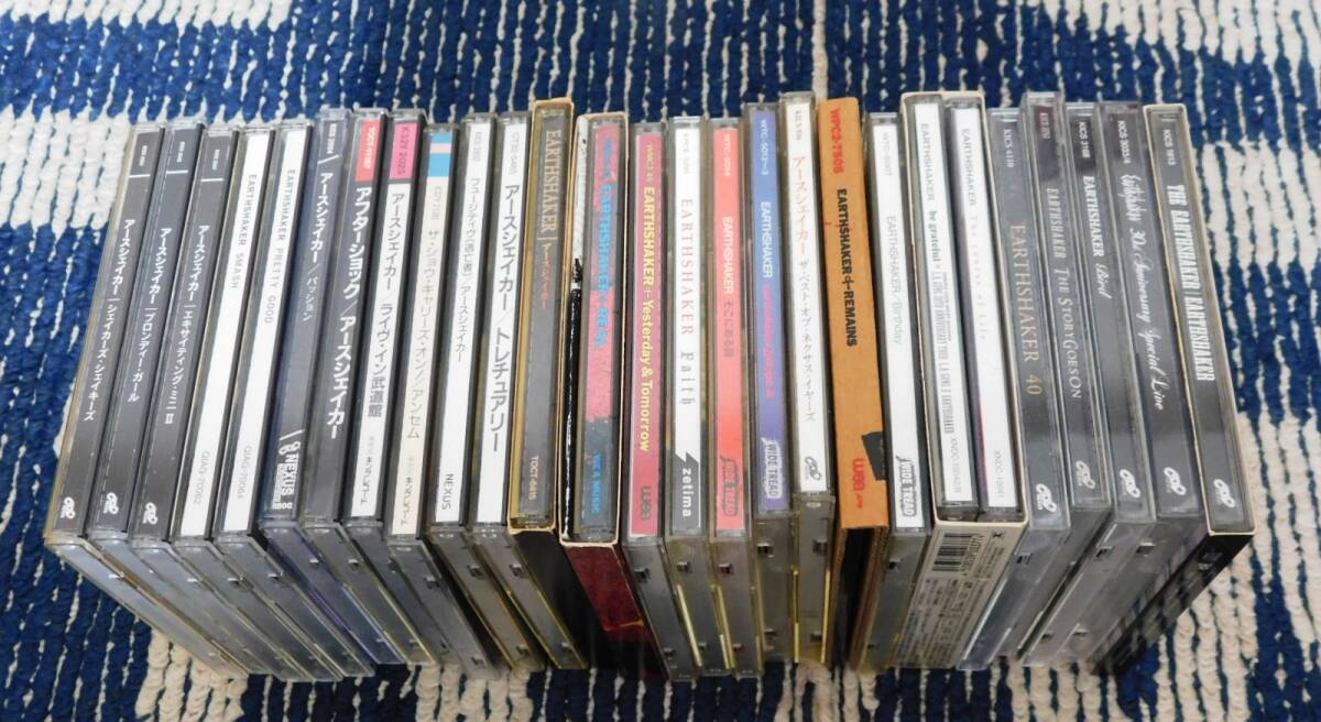 EARTHSHAKER CDアルバム 26枚セット アースシェイカー ジャパメタ拍卖