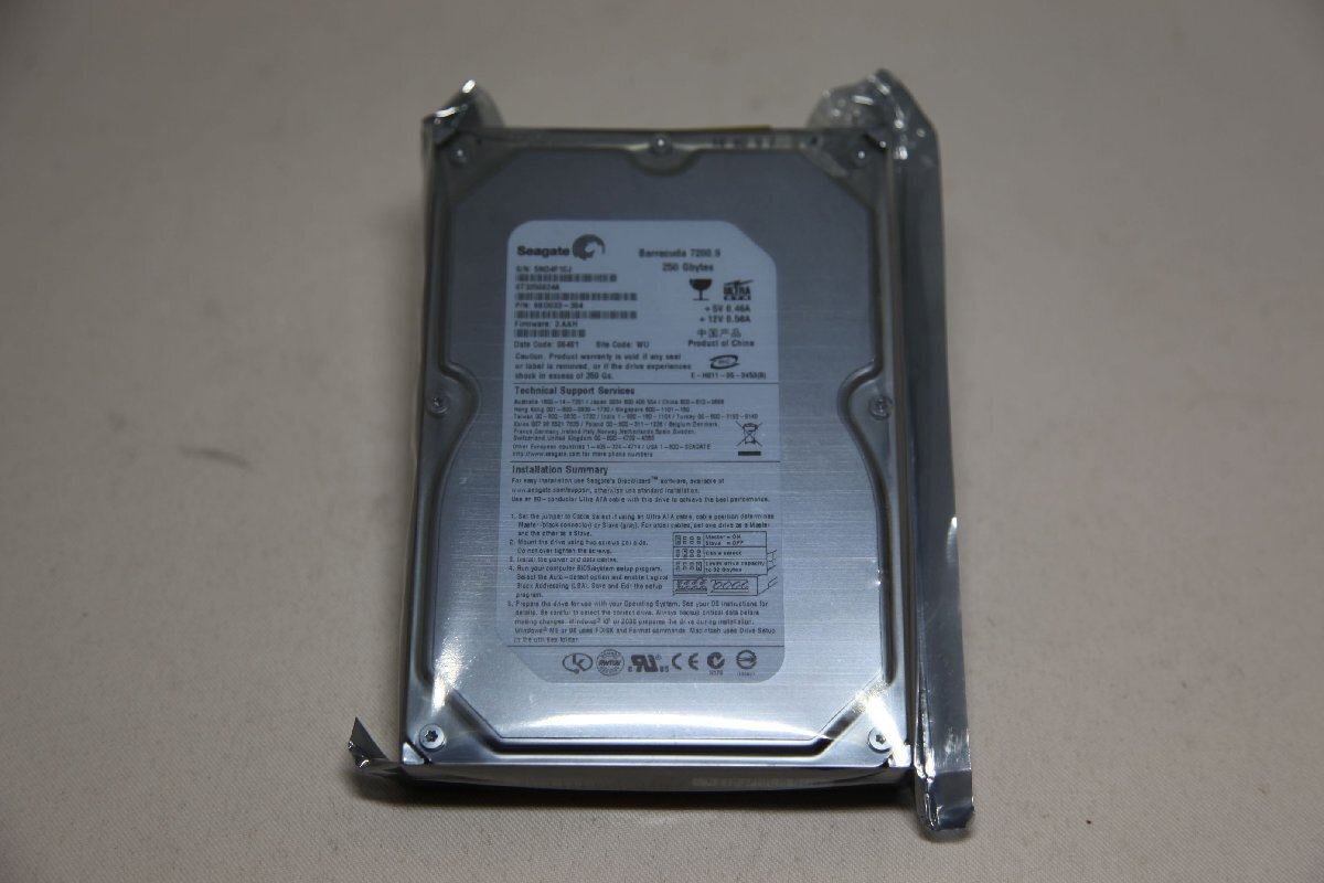 Seagate ST3250824A Barracuda 7200 250GB RPM 3.5 Internal Hard Drive ★0181拍卖