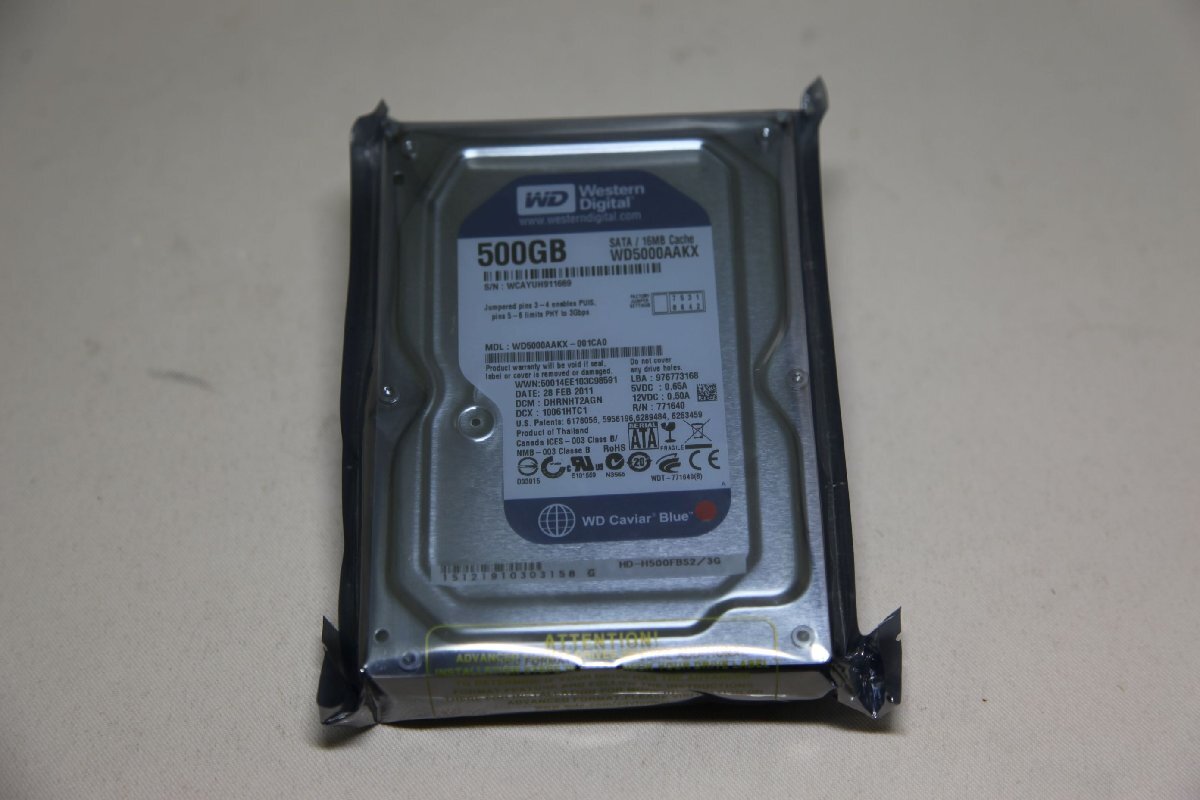 Western Digital WD5000AAKX ★0179拍卖
