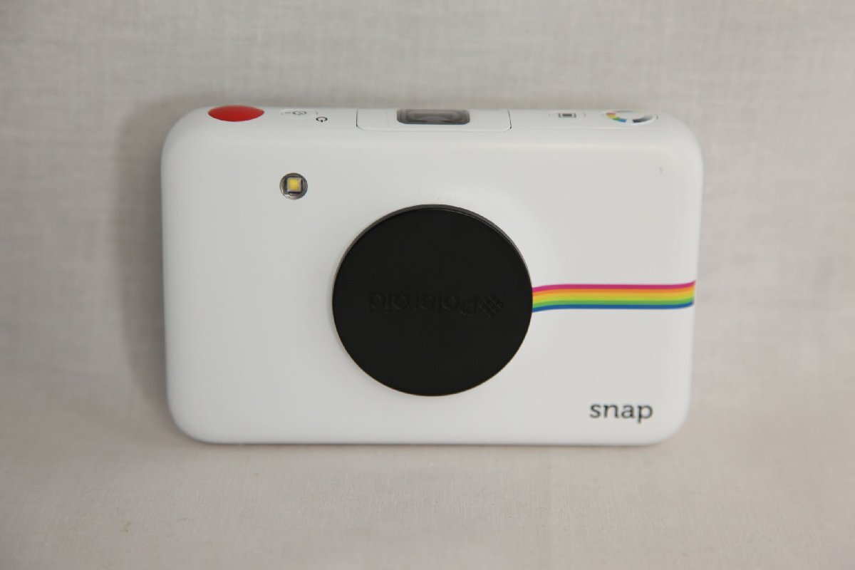 Polaroid ポラロイド snap スナップ 白 ?ポータブルインスタントカメラ ★0416拍卖