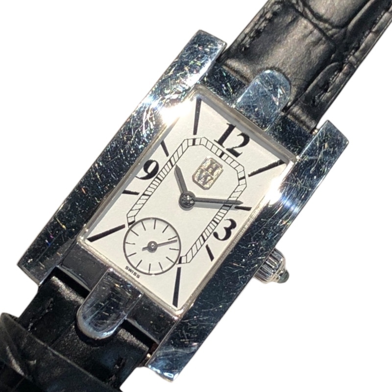 ハリーウィンストン HARRY WINSTON アヴェニュー K18ホワイトゴールド 腕時計 レディース 中古拍卖