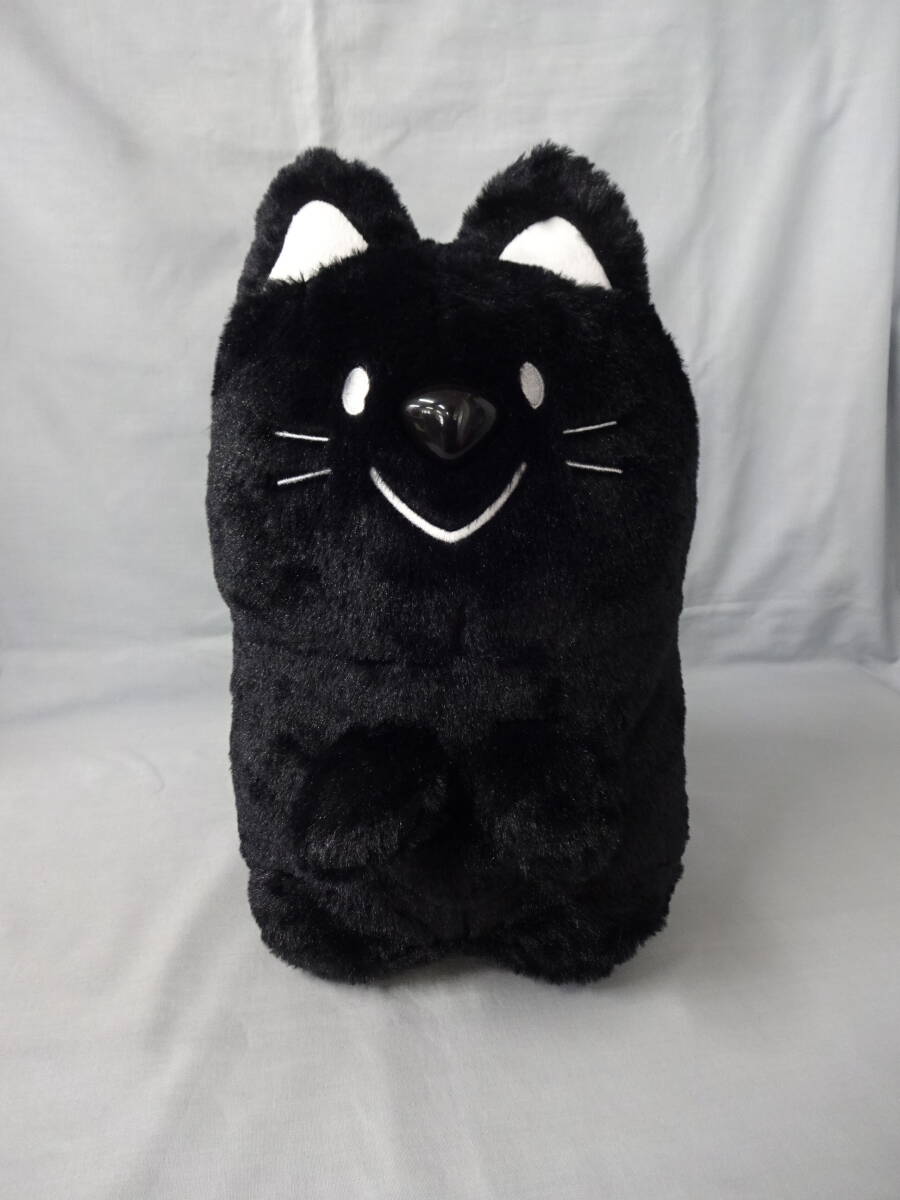 ねこッカちゃん BIGぬいぐるみ ネコ 猫 クオッカワラビー(ブラック)拍卖
