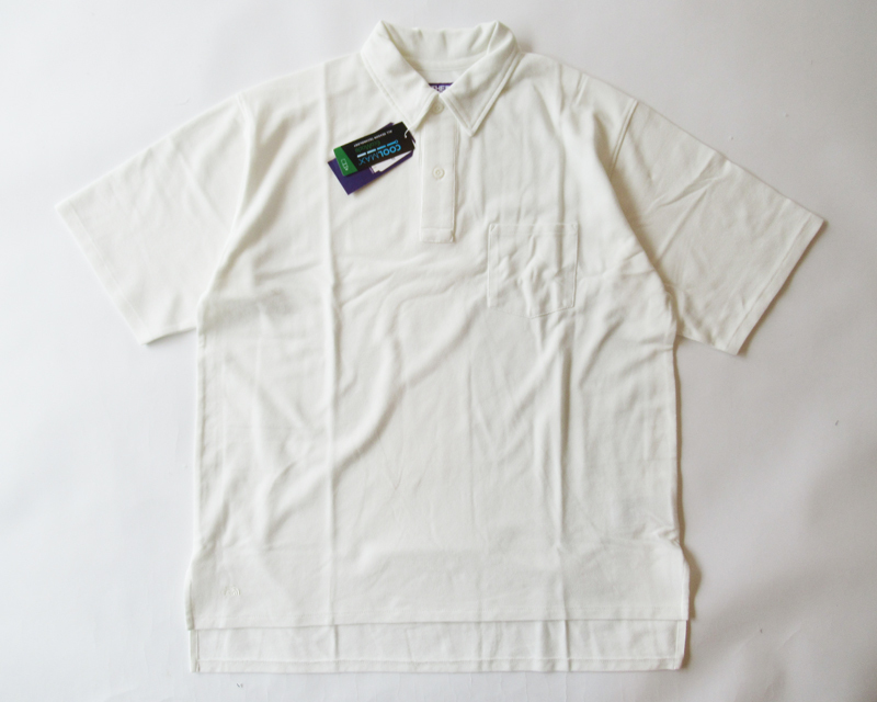 2025ss THE NORTH FACE Purple Label Moss Stitch Field Big Polo サイズM 快適でお洒落なポロ/ナナミカノースフェイスパープルレーベル拍卖