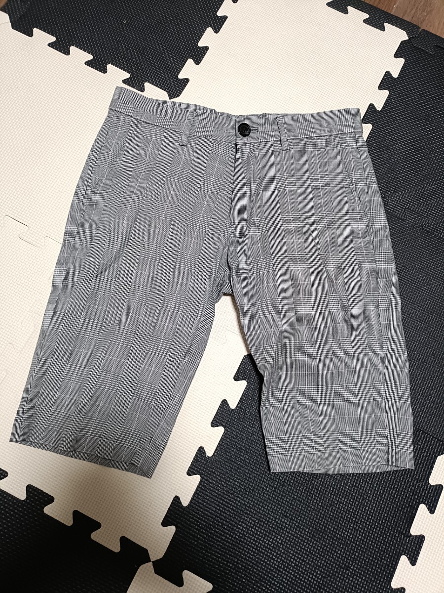 BURBERRY BLACK LABEL バーバリー ブラック レーベルチェック柄 ショートパンツ拍卖
