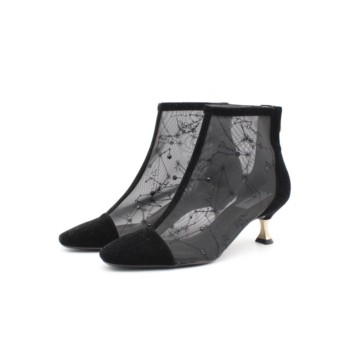 新品♪ルタロン グリース 星座ししゅうブーツ(M)拍卖