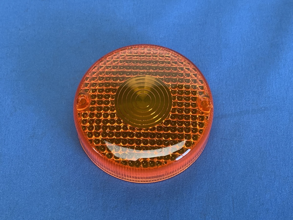 RZ250/350用 黒ボディウィンカーのオレンジレンズ 4個【 ゼス 】拍卖