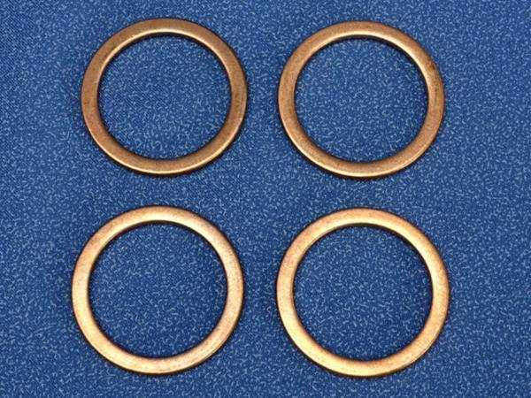 【ゼス】 マフラーガスケット Z1/Z2用 新品 4枚(1台分)拍卖