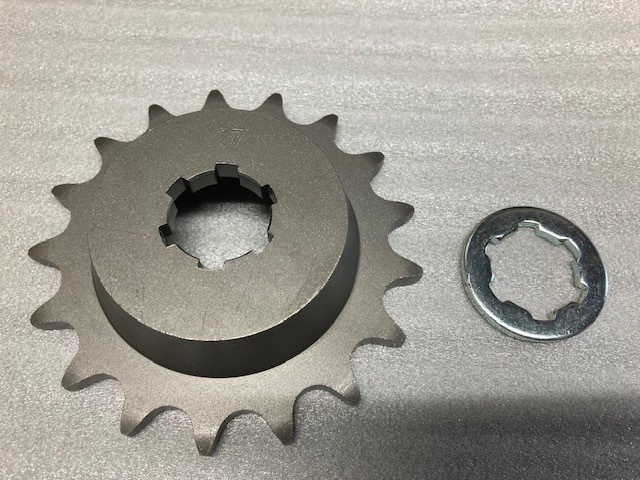 RZ250/350用 15ミリオフセットスプロケット 17丁 新品即決【ゼス】拍卖