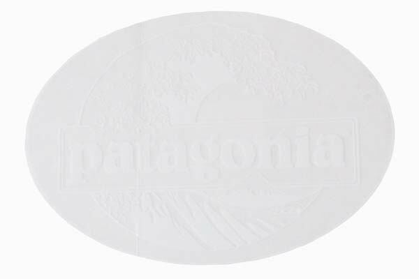訳有 廃番 パタゴニア ステッカー 北斎ウェーブ 白 クリア 大 PATAGONIA HOKUSAI WAVE STICKERシール ホワイト デカール ホクサイ 波 新品拍卖