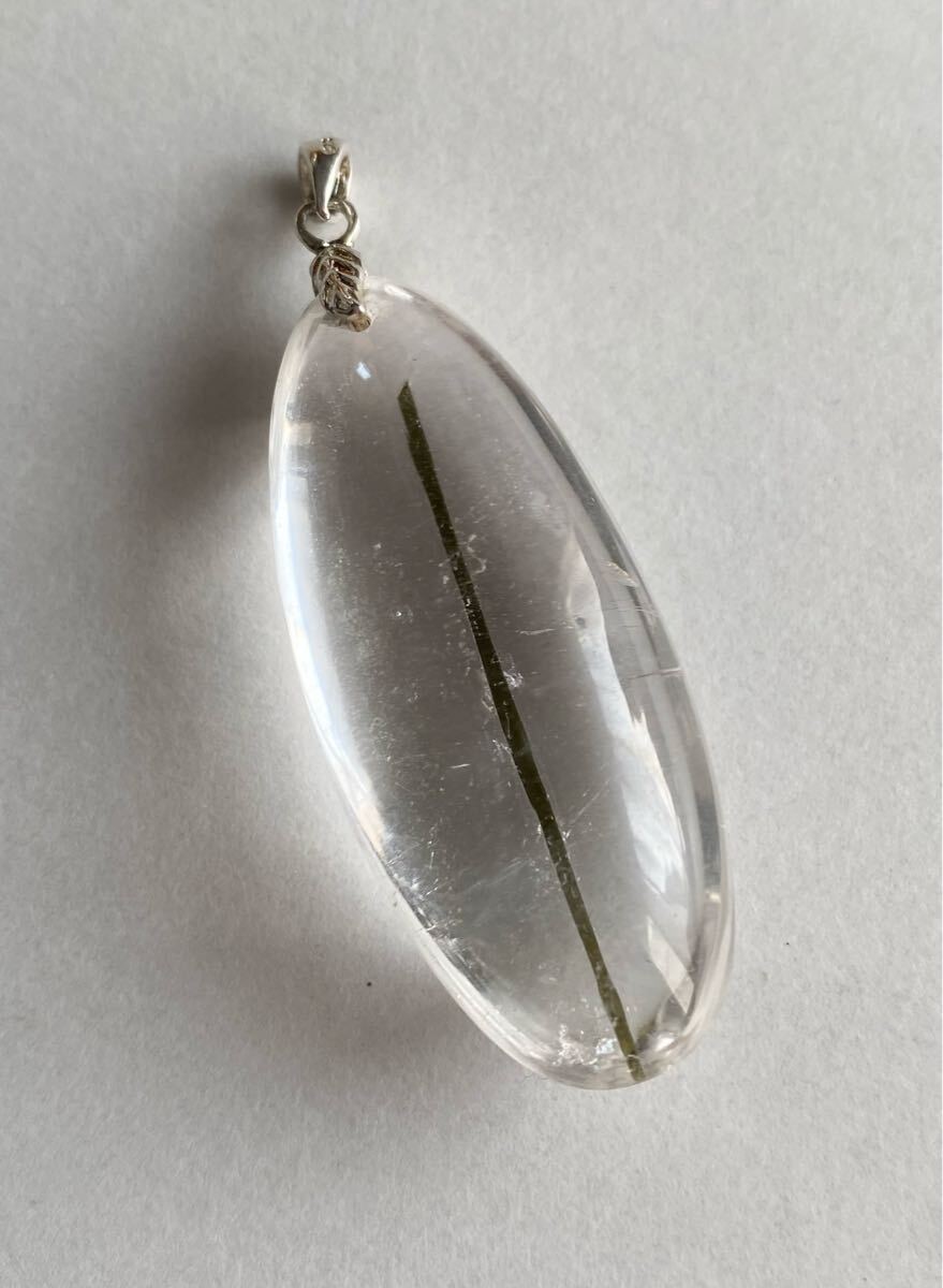 ◎レア♪天然石☆グリーンルチル・ペンダントトップ チャーム拍卖