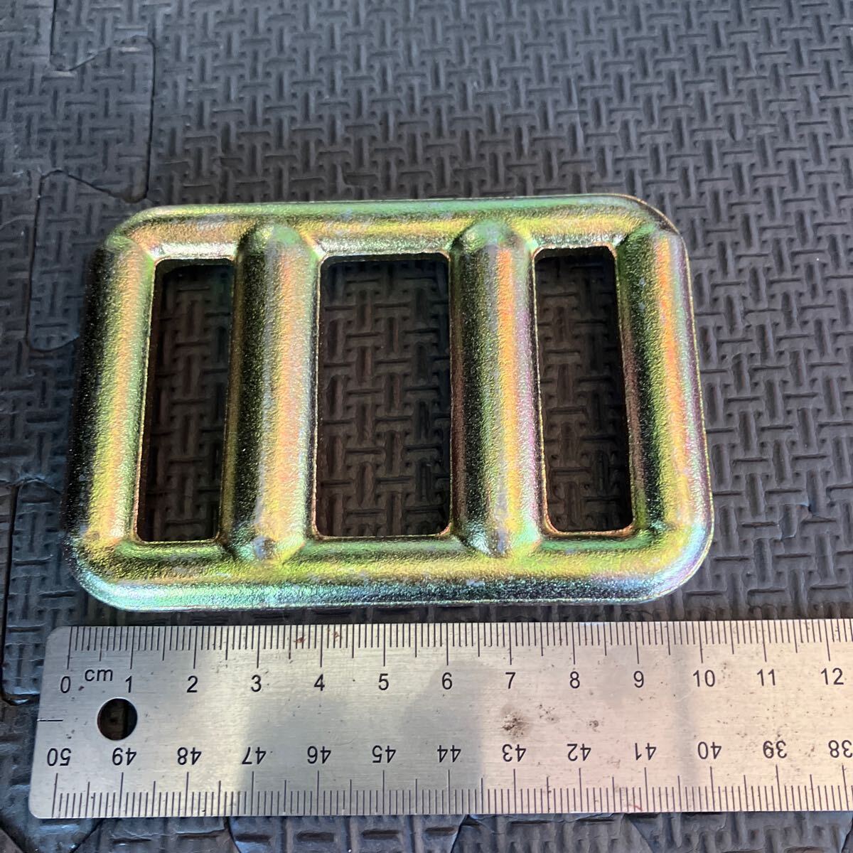 ★中古 ラッシングベルト用バックル DIY リメイク 廃材 金属 頑丈 リサイクル 工作 工事 建築 ウエイト スキューバダイビング拍卖