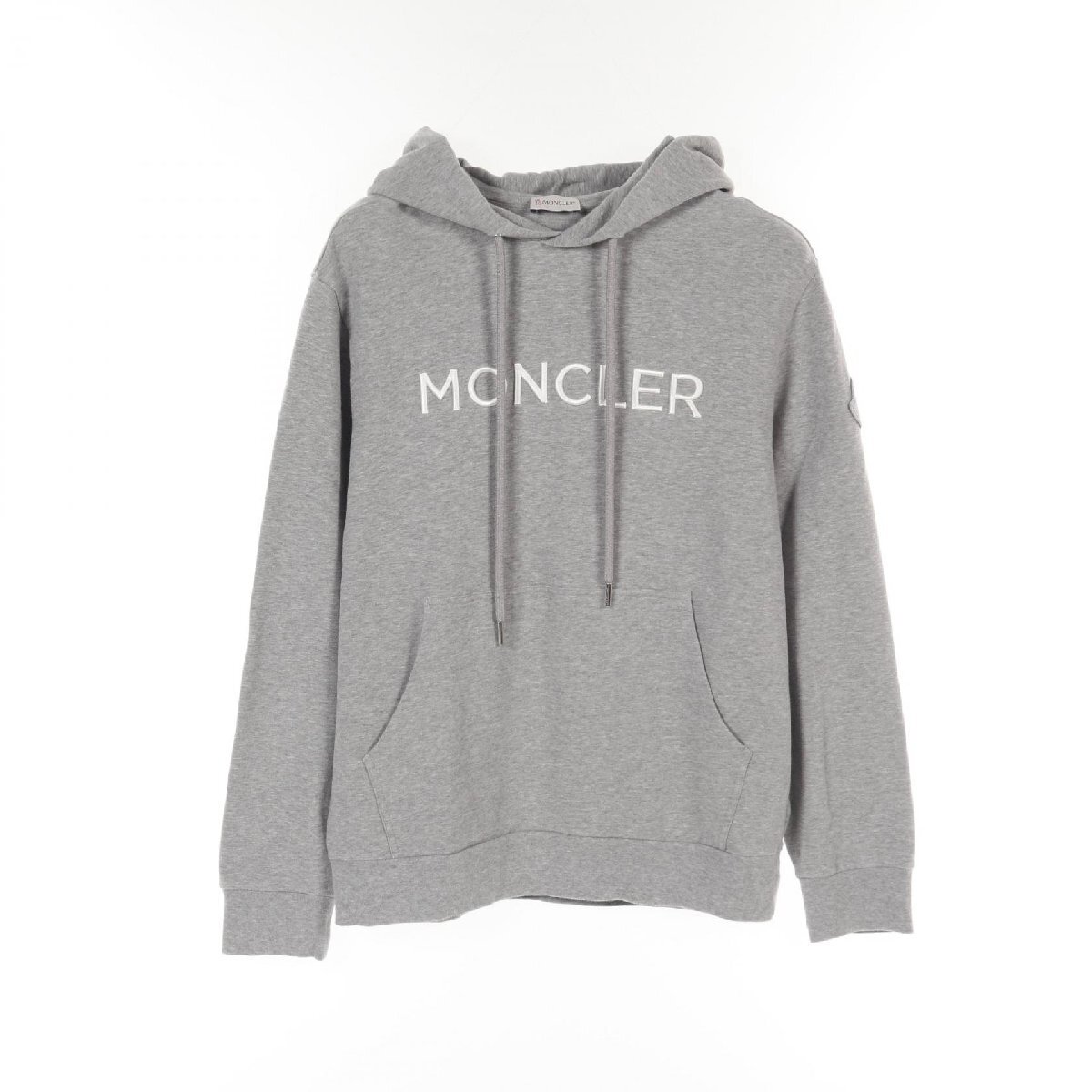 モンクレール ロゴ刺繍 ブランドオフ MONCLER コットン パーカー 中古 メンズ拍卖