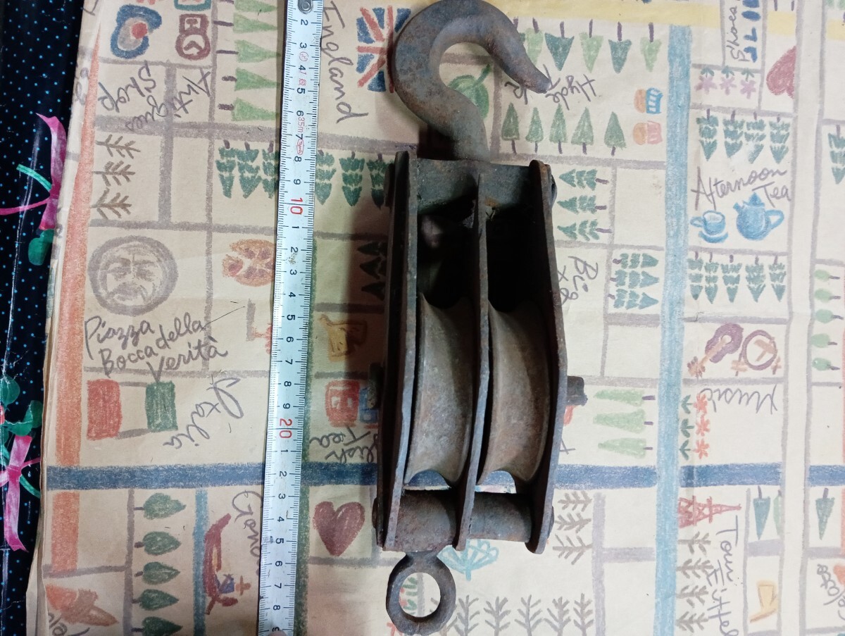 滑車 アンティーク拍卖