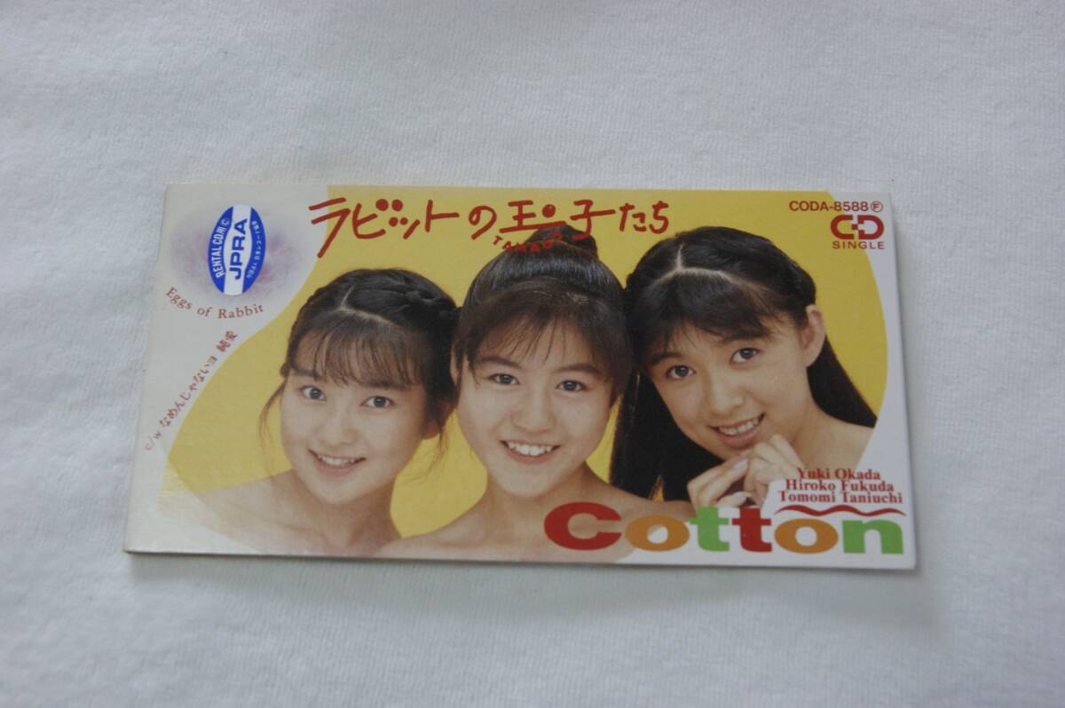 ラビットの玉子たち Cotton レンタル落ち8㎝CD拍卖