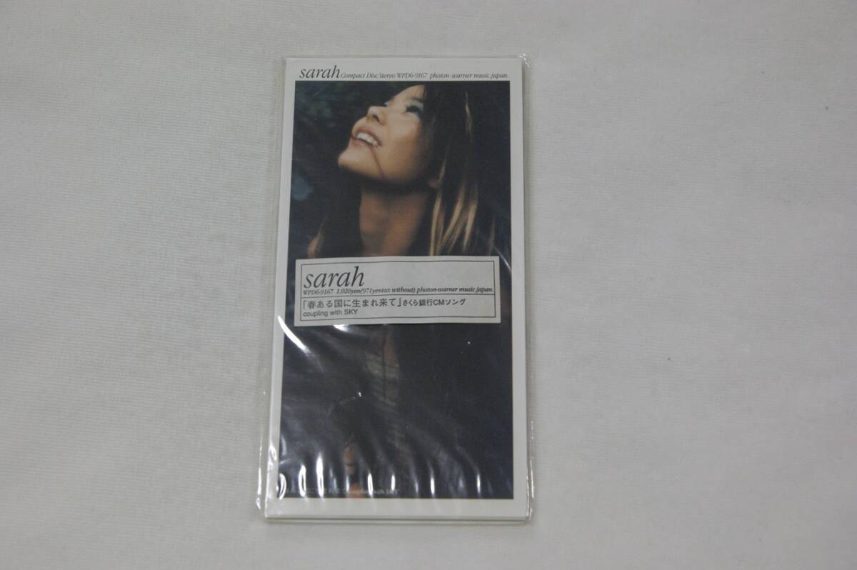 春ある国に生まれ来て SARAH 8㎝CD拍卖