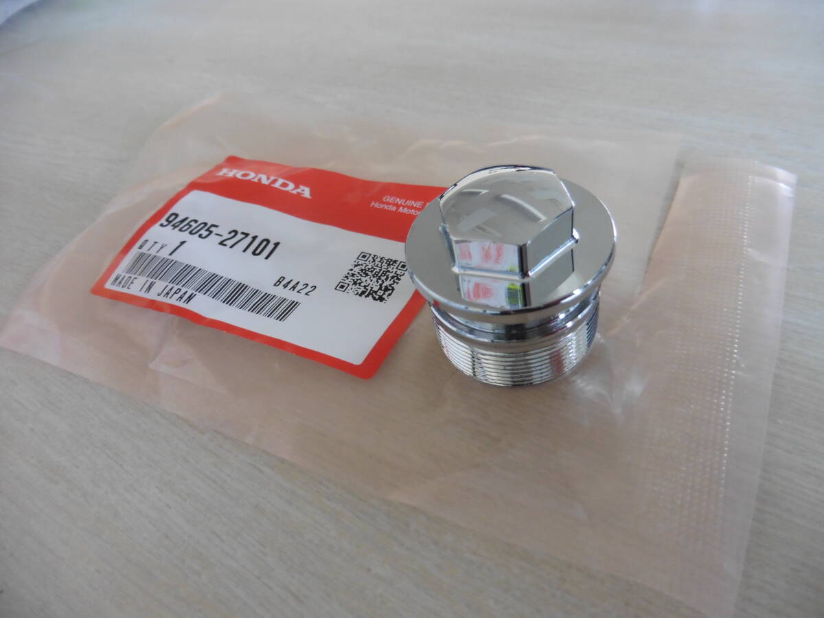 ○ CB400F キャップ ボルト フロントフォーク 純正 未使用品 94605-27101拍卖