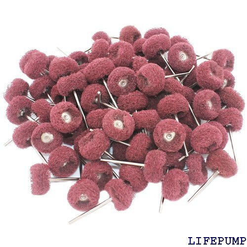 JINTONG リューター バフ リューター繊維バフ ナイロン布ブラシ 研磨 電動 ドリル ルーター ビット 12940拍卖