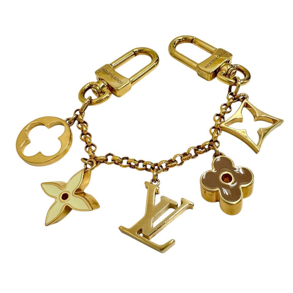 LOUIS VUITTON/ルイ・ヴィトン チャーム チェーン・フルール ドゥ モノグラム GP 61.7g M01413 DI2283 ゴールド ユニセックス拍卖