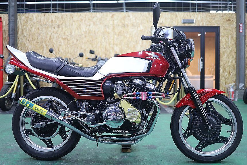 昭和57年3月登録/フル国内物/CBX400F/極上車/BEET/メッキ多数/RPM/アクティブラウンド/サーモスタット付/ウオタニSP2/2型仕様/フルカスタム拍卖