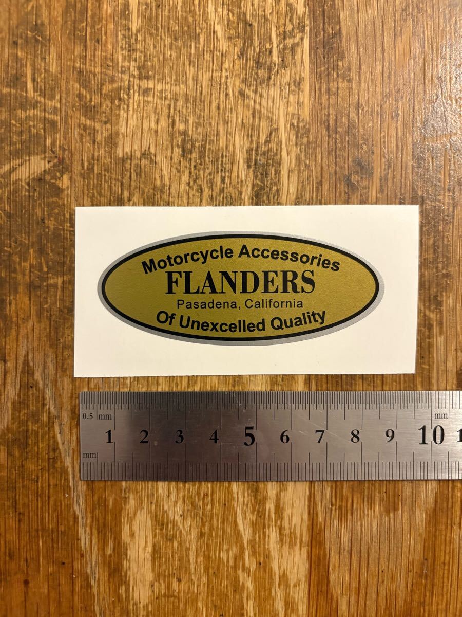 FLANDERS フランダース  ステッカー トライアンフ ハーレー拍卖