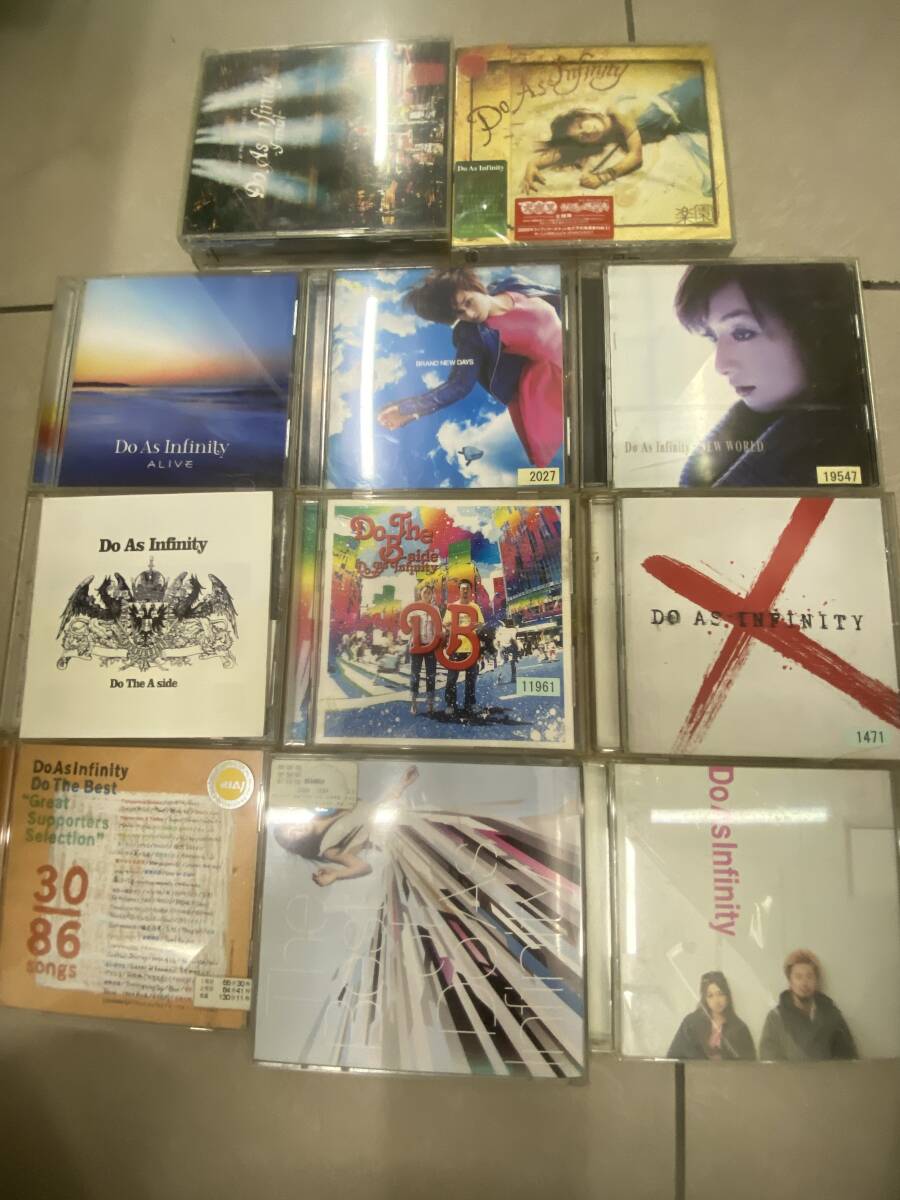 DO AS INFINITY ベストアルバム+アルバム+ライブ盤+シングル 計11枚セット レンタルアップ品など拍卖