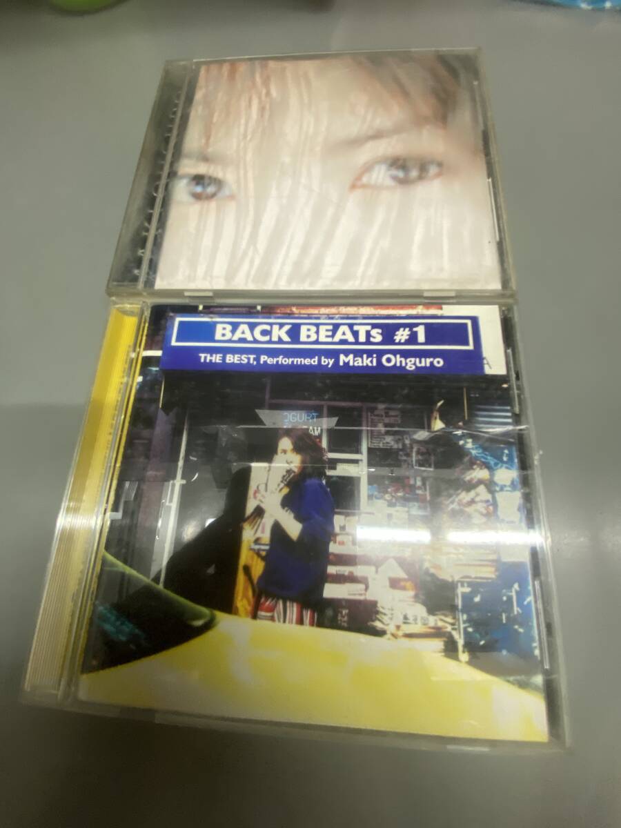 大黒摩季 ベストアルバム CD BACK BEATs #1 MAKI OHGURO +アルバム CD 計2枚セット ジャンク品拍卖