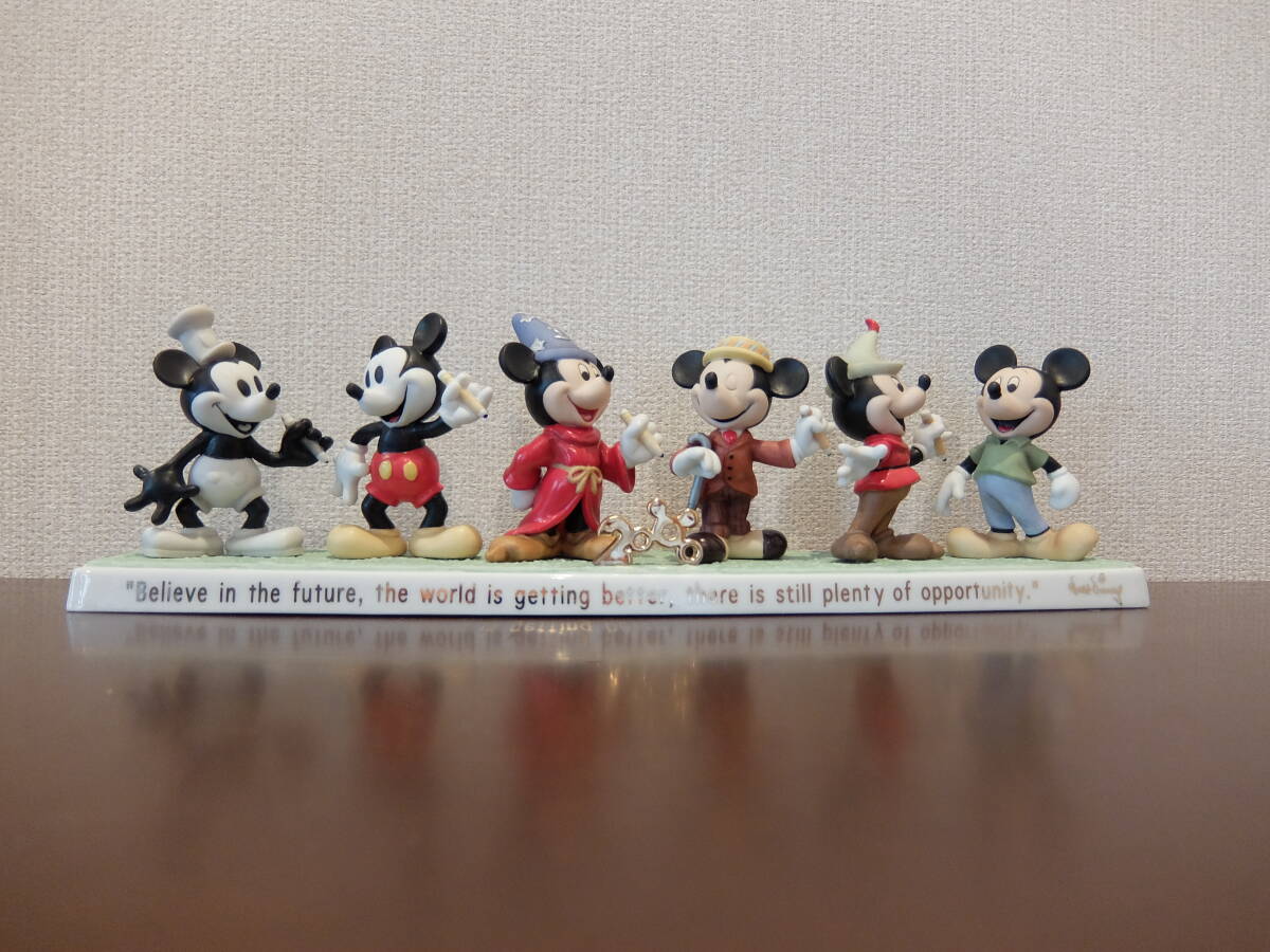 Disney ディズニー『ミッキーマウス・ミレニアムフィギュア 2000年』№223/限定500個・陶器拍卖