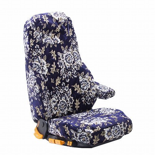 金華山 マドンナ 運転席 シートカバー ビニール無 ネイビー スズキ キャリートラック H25/09~【送料800円】拍卖