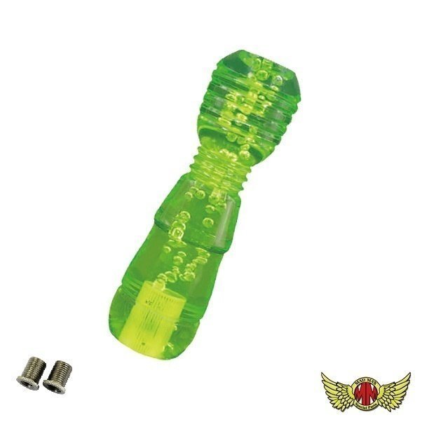 MADMAX トラック用品 DENMA シフトノブ 泡 150mm 変換アダプター付 グリーン/エルフ ダイナ アトラス タイタン トヨエース【送料800円】拍卖