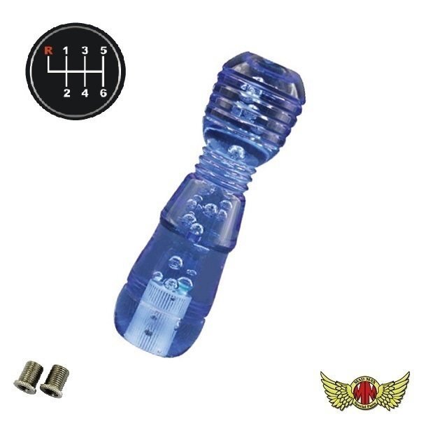 MADMAX トラック用品 DENMAシフトノブ 泡 150mm ブルー UD ファインコンドル用/変換アダプター付【送料800円】拍卖