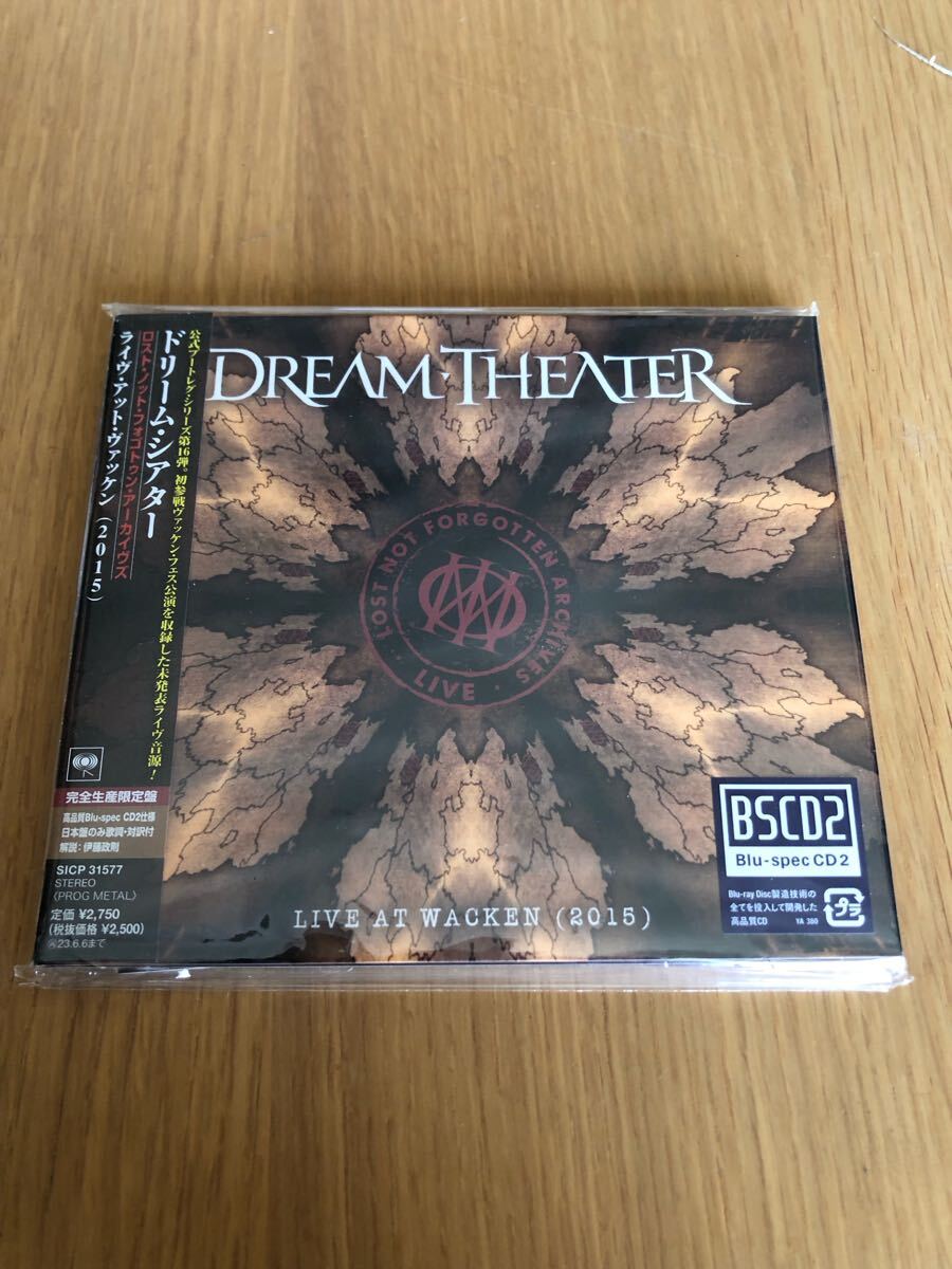 DREAM THEATERドリーム・シアターLost Not Forgotten Archives” Live at WACKEN(2015)”国内盤Blu-spec CD2(完全生産限定盤)SICP31577拍卖