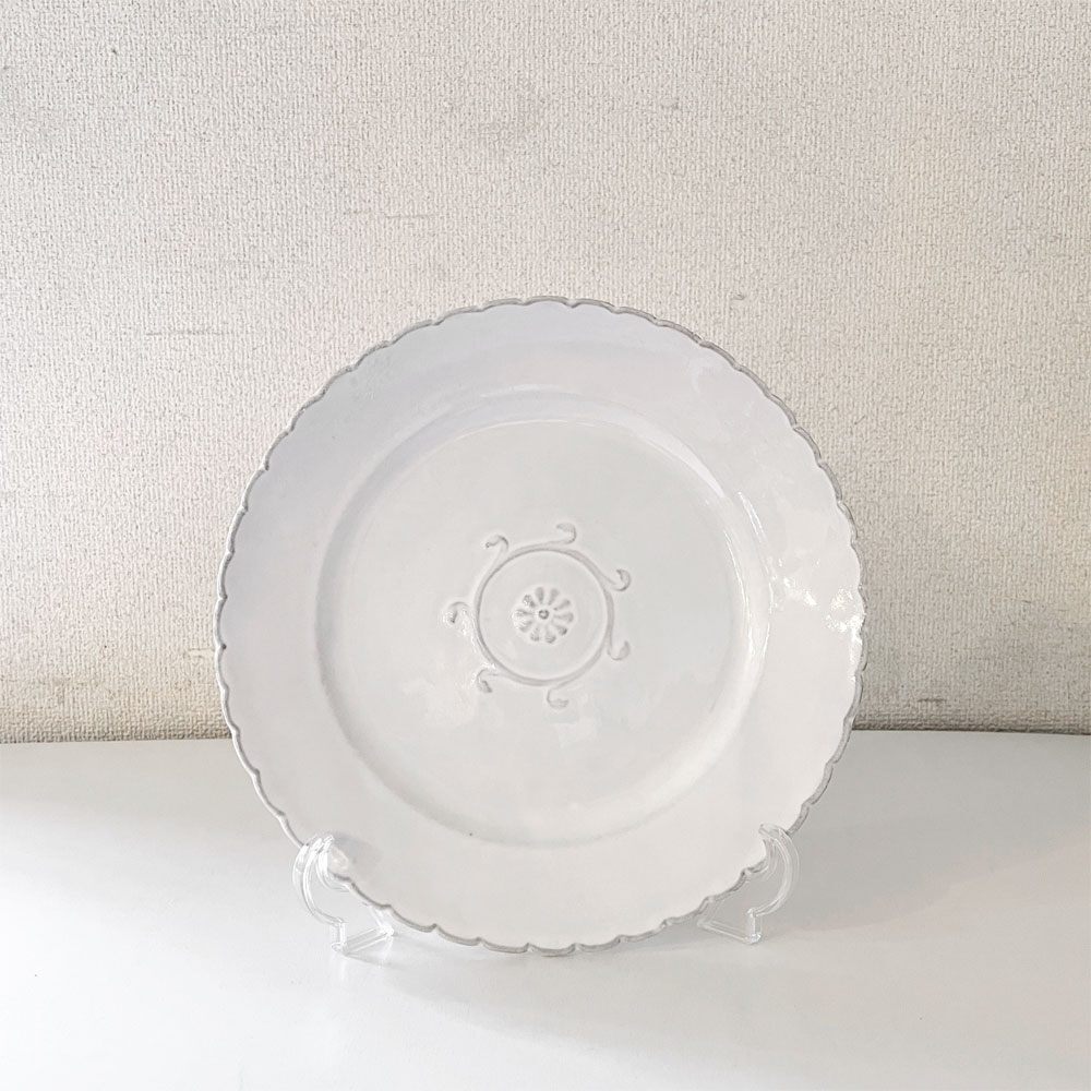 ◎ アスティエ・ド・ヴィラット ASTIER de VILLATTE パンセ Pensee ディナープレート 26.5cm フランス 定価¥17,600- A拍卖