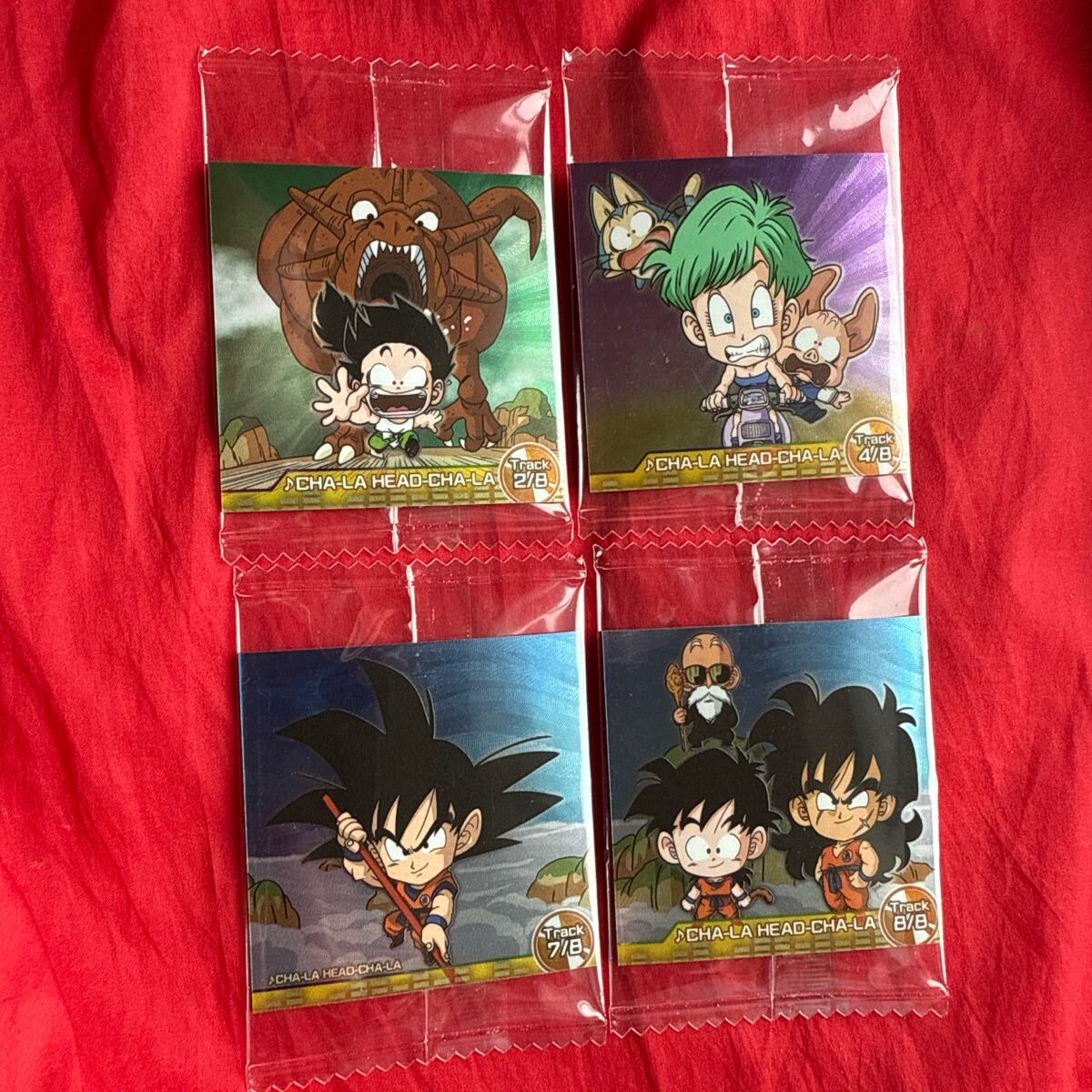 ★即決有★ ドラゴンボール 超戦士シールウエハース 天下一の伝説 R レア 4枚セット ドラゴンボール 超戦士シールウエハース シール 拍卖